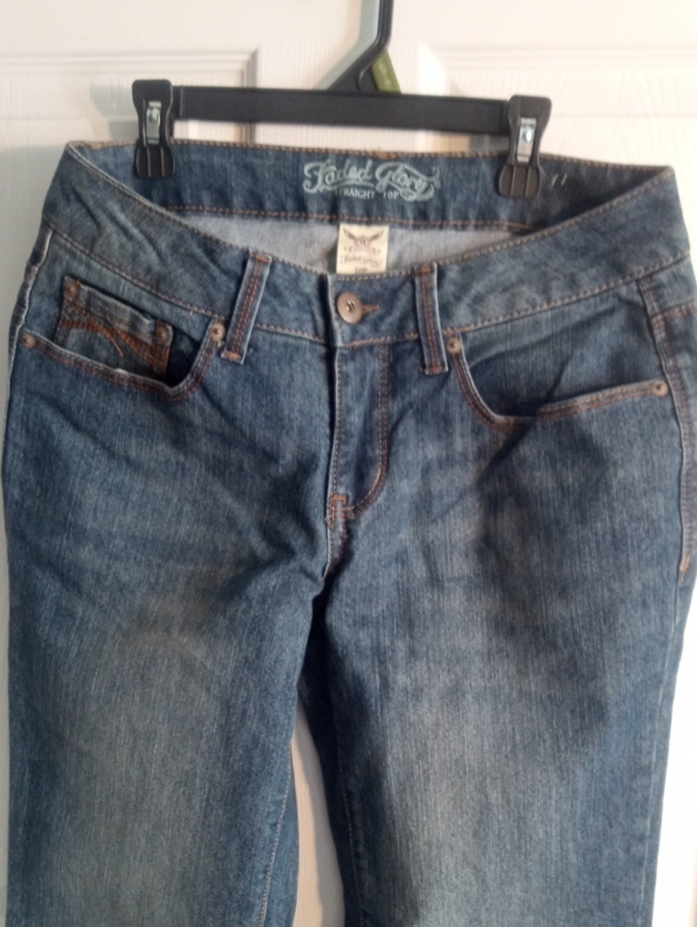 FADED GLORY STRAIGHT DENIM - Picture 8 of 10